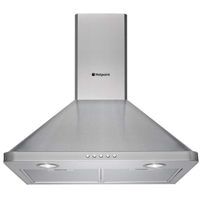 Hotpoint HHP65CM Classic 60cm Chimney Cooker Hood Stainless Steel Appliances Direct