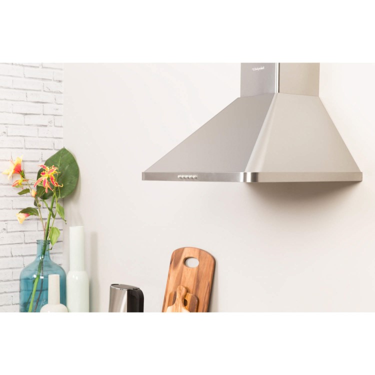 Hotpoint HHP65CM Classic 60cm Chimney Cooker Hood Stainless Steel