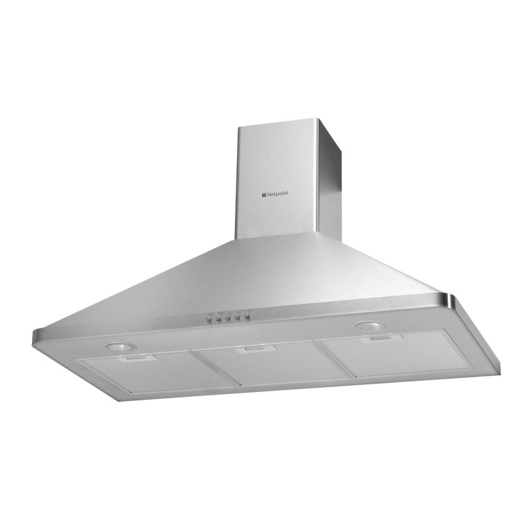 Hotpoint HHP95CM Classic 90cm Chimney Cooker Hood Stainless Steel