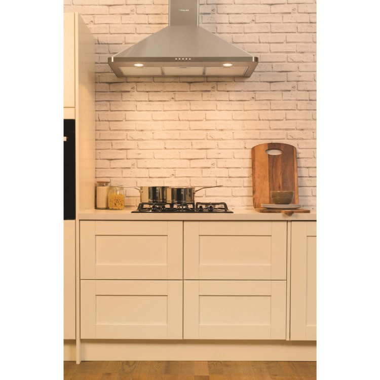 Hotpoint HHP95CM Classic 90cm Chimney Cooker Hood Stainless Steel