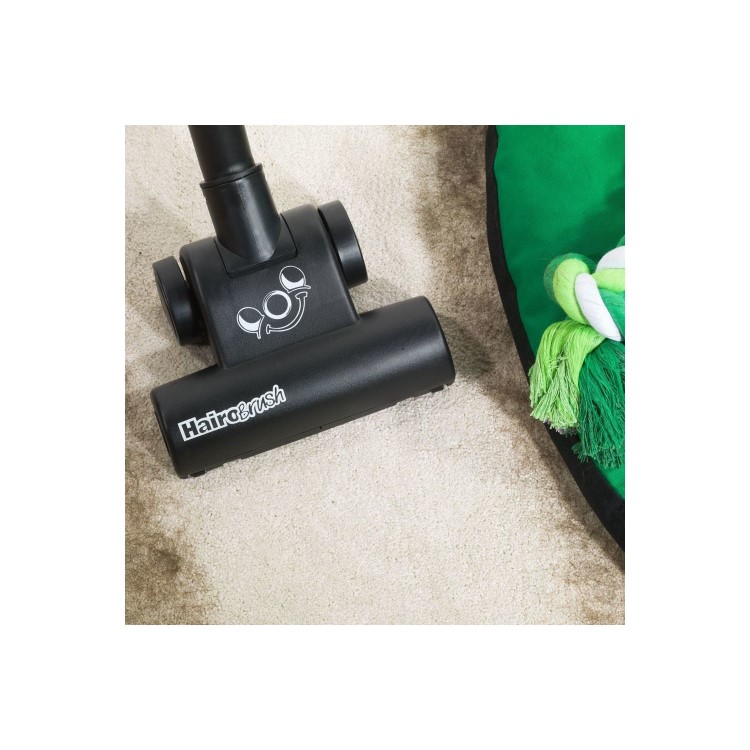GRADE A1 - Numatic HHR200-12 Harry Cylinder Vacuum Cleaner with Pet Hair Removal - Green