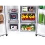 Hoover 532 Litre Side-By-Side American Fridge Freezer With Water Dispenser - Black