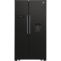 Hoover 529 Litre Side-By-Side American Fridge Freezer - Black