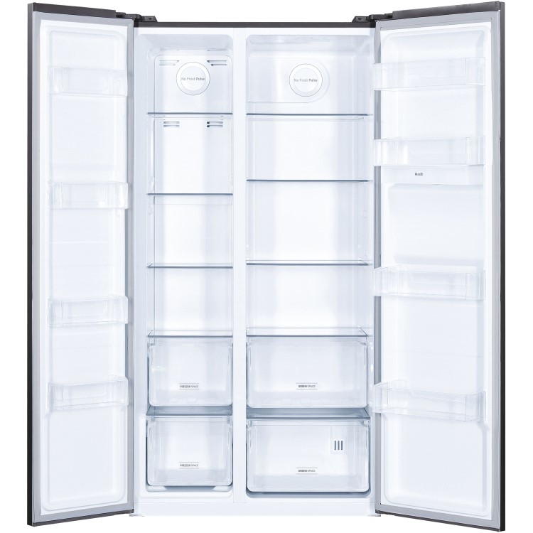 Hoover 529 Litre Side-By-Side American Fridge Freezer - Black
