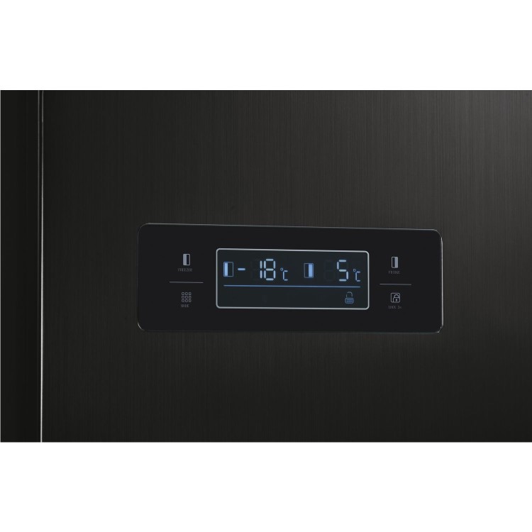 Hoover 529 Litre Side-By-Side American Fridge Freezer - Black