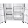 Hoover 532 Litre Side-By-Side American Fridge Freezer - Silver