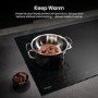 GRADE A2 - Hisense 60cm 4 Zone Induction Hob with Area Flex