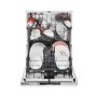Hoover H-Dish 300 Integrated Dishwasher - Silver control panel