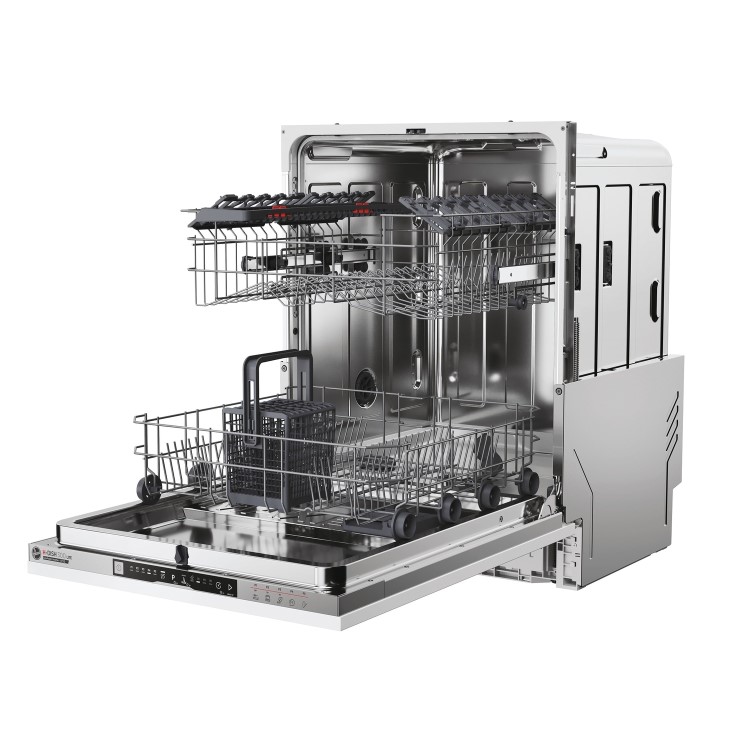 Hoover H-Dish 300 Integrated Dishwasher - Silver control panel