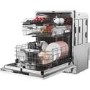 Hoover H-Dish 300 Integrated Dishwasher - Smart Wi-Fi, Silver control panel
