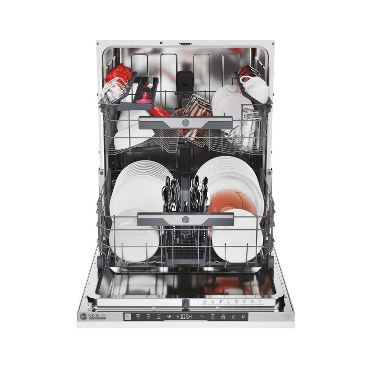 Refurbished Hoover HI5C6F0S-80 15 Place Fully Integrated Dishwasher