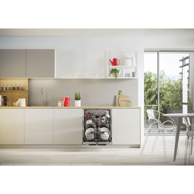 Refurbished Hoover HI5C6F0S-80 15 Place Fully Integrated Dishwasher