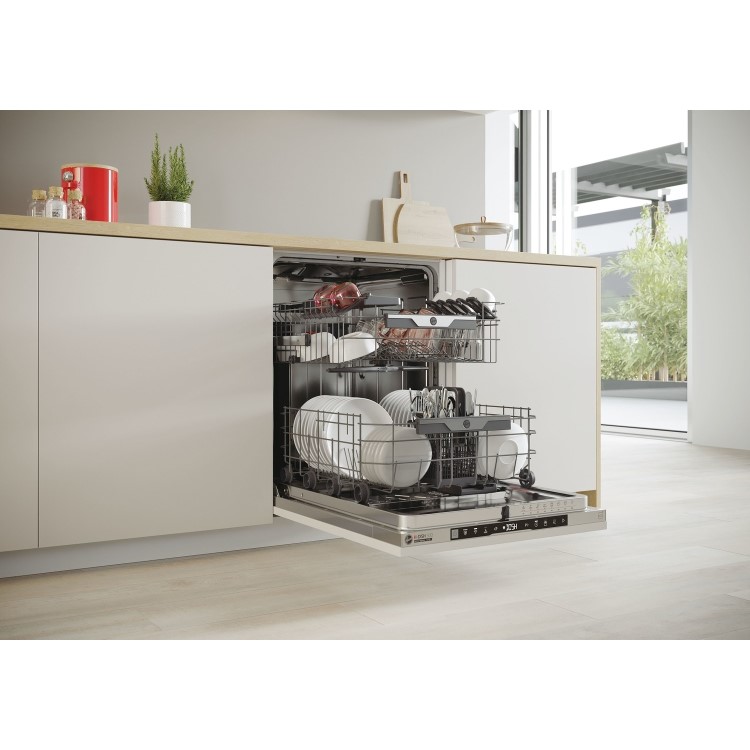 Refurbished Hoover HI5C6F0S-80 15 Place Fully Integrated Dishwasher