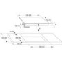 Hisense 60cm 4 Zone Induction Hob