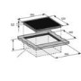 Hoover HI642C 60cm Touch Control Four Zone Induction Hob - Black