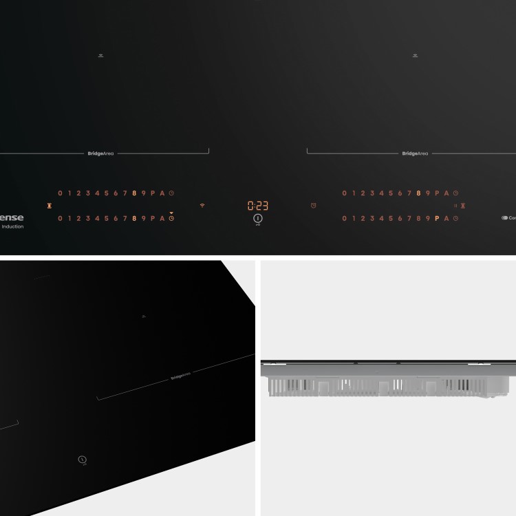 Hisense 60cm 4 Zone Induction Hob with Area Flex
