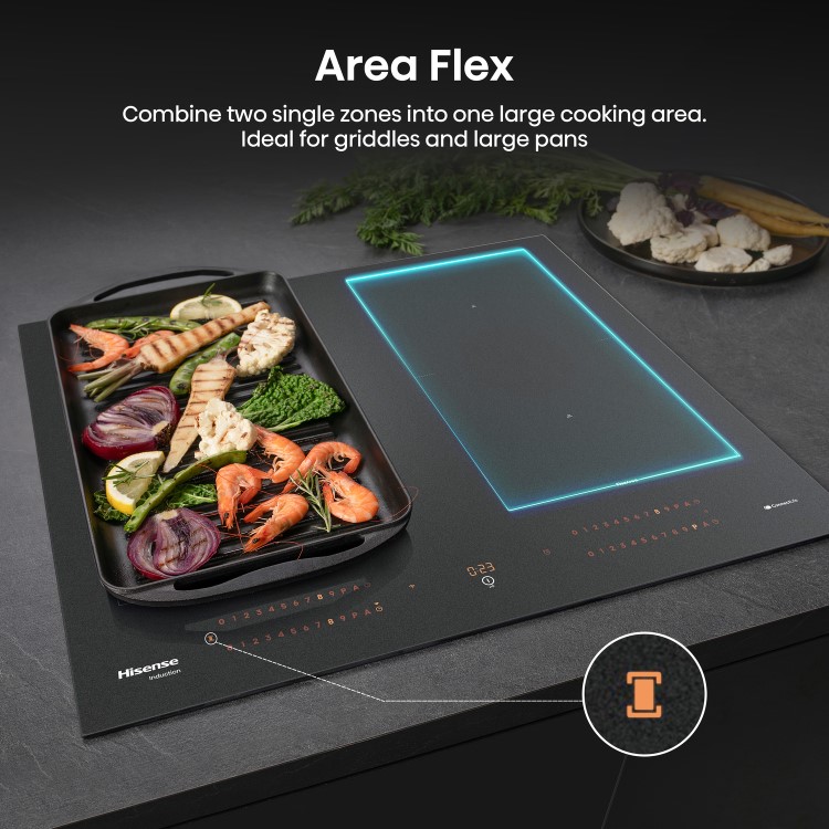 Hisense 60cm 4 Zone Induction Hob