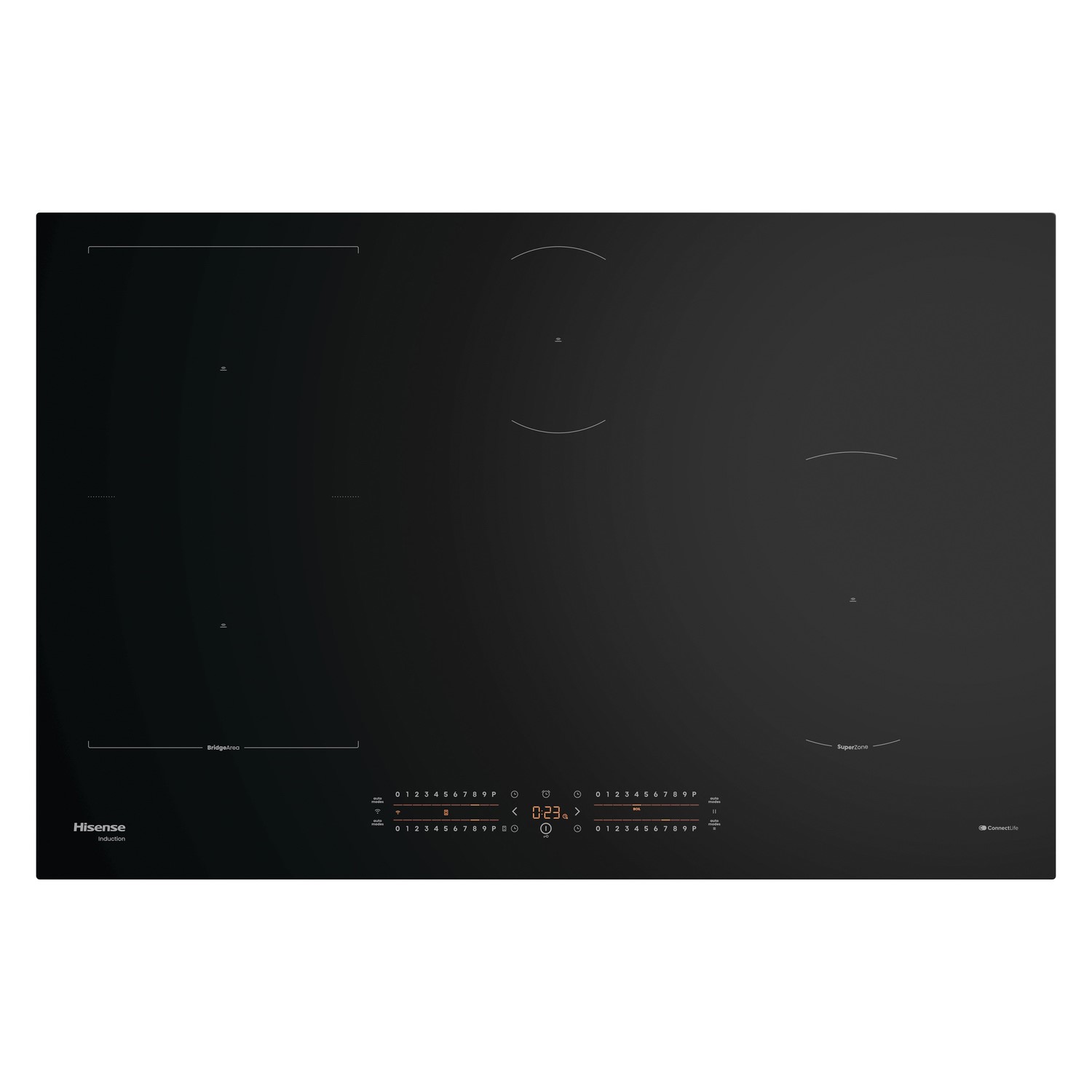 Hisense 80cm 4 Zone Induction Hob with Bridge Zone