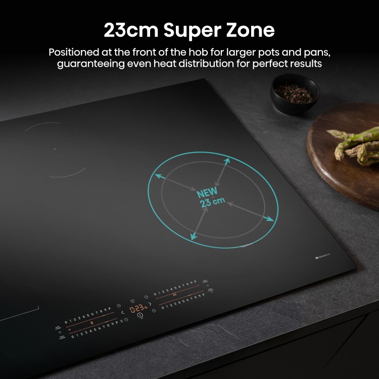 Hisense 80cm 4 Zone Induction Hob with Bridge Zone