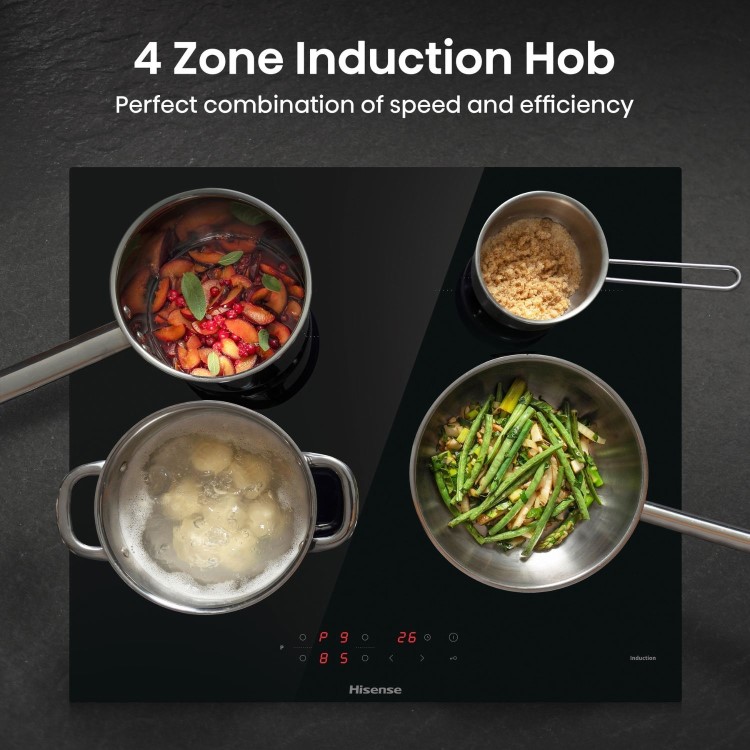 Hisense Hi2 60cm 4 Zone Induction Hob