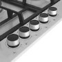 Refurbished Beko HIAW75225SXE 75cm 5 Burner Gas Hob Stainless Steel