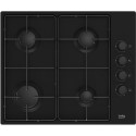 HIBG64120SB Beko 60cm 4 Burner Gas Hob - Black