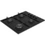 Beko 60cm 4 Burner Gas Hob - Black