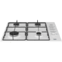 Refurbished Beko HIBG64120SW 60cm Four Burner Gas Hob - White