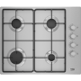 Refurbished Beko HIBG64120SX 60cm 4 Burner Gas Hob Stainless Steel