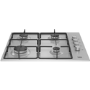 Refurbished Beko HIBG64120SX 60cm 4 Burner Gas Hob Stainless Steel