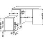 GRADE A2 - Hotpoint HIC3C26WF Extra Efficient 14 Place Fully Integrated Dishwasher