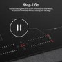 Hisense 60cm 4 Zone Induction Hob