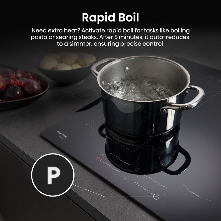 Hisense 60cm 4 Zone Induction Hob