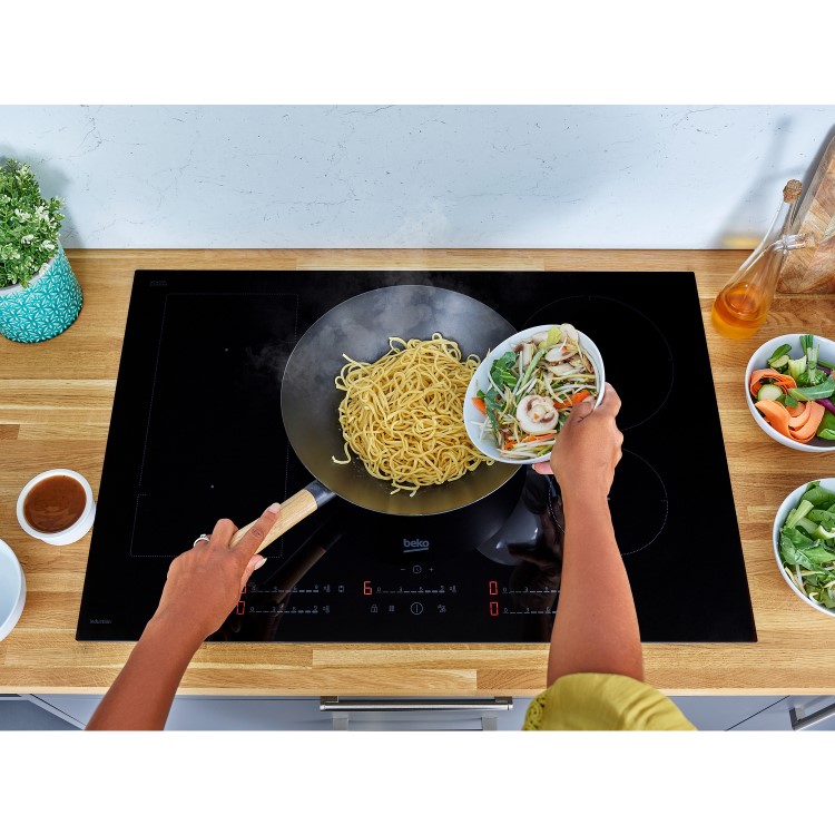 Beko 80cm 5 Zone Induction Hob with IndyFlex