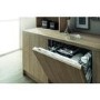 GRADE A1 - Hotpoint Ultima HIO3C22WSC 14 Place Fully Integrated Dishwasher with Quick Wash - Silver