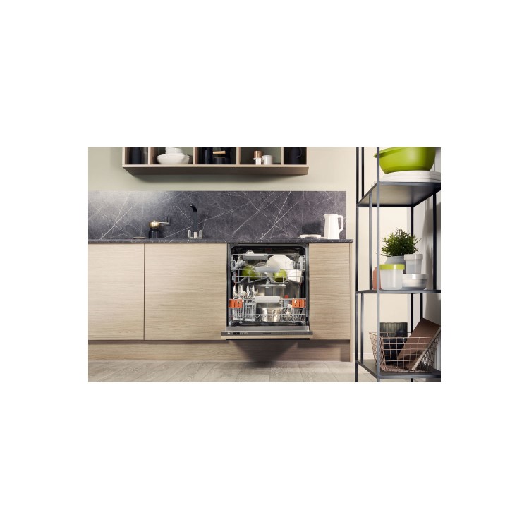 Hotpoint HIO3T221WGCE Smart+ Ultra Efficient 14 Place Fully Integrated Dishwasher With Quiet Inverter Motor