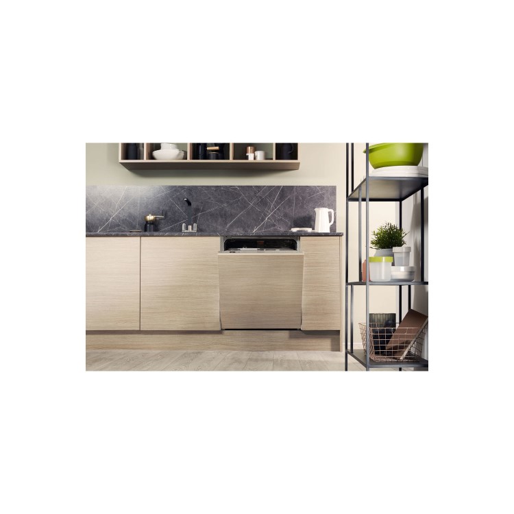 Hotpoint HIO3T221WGCE Smart+ Ultra Efficient 14 Place Fully Integrated Dishwasher With Quiet Inverter Motor