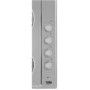 Beko 58cm 4 Zone Solid Plate Hob - Stainless Steel