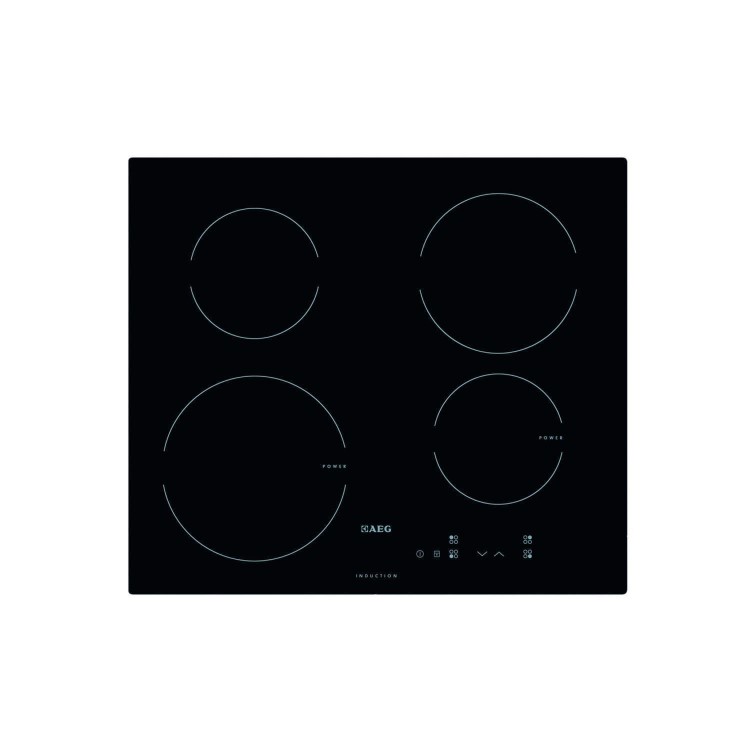 AEG HK604200IB 59cm Touch Control Four Zone Induction Hob