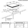 AEG HK604200IB 59cm Touch Control Four Zone Induction Hob