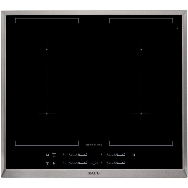 AEG HK654400XB 58cm Touch Control 4 Zone Induction Hob