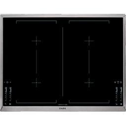 GRADE A1 - AEG HK764403XB 70cm Wide 4 Zone Induction Hob With Stainless Steel Frame