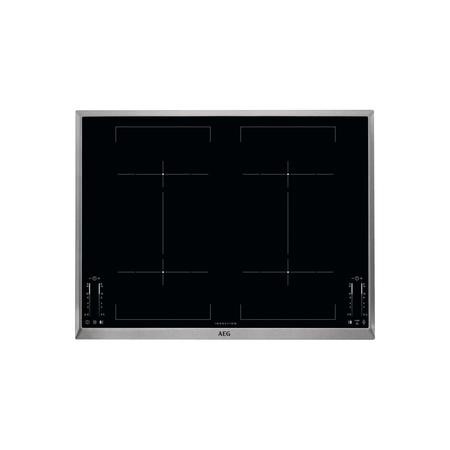 AEG HK764403XB 70cm Wide 4 Zone Induction Hob With Stainless Steel ...