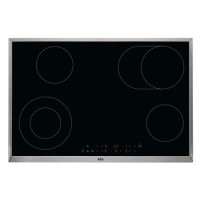 Refurbished AEG HK834060XB 77cm 4 Zone Ceramic Hob with Stainless Steel Frame Refurbished AEG HK834060XB 77cm 4 Zone Ceramic Hob with Stainless Steel Frame