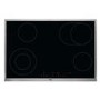 Refurbished AEG HK834060XB 77cm 4 Zone Ceramic Hob with Stainless Steel Frame