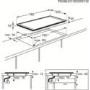 Electrolux EHI8550FOK 78cm Induction Hob With Multi-zone Bridge Function