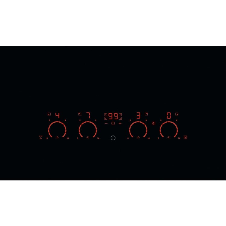 GRADE A2 - AEG HK874400FB 78cm Wide Black Zone-less Induction Hob