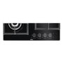 AEG HKB64NB540 60cm Four Burner Gas-on-glass Hob With Work Burner - Black