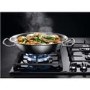AEG HKB64NB540 60cm Four Burner Gas-on-glass Hob With Work Burner - Black