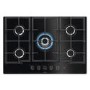 AEG 74cm 5 Burner Gas-on-Glass Hob - Black